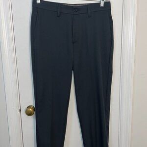 Haggar Cool 18 Pro Heather Grey Pants Mens 32 x 30 Slim Fit HC80287